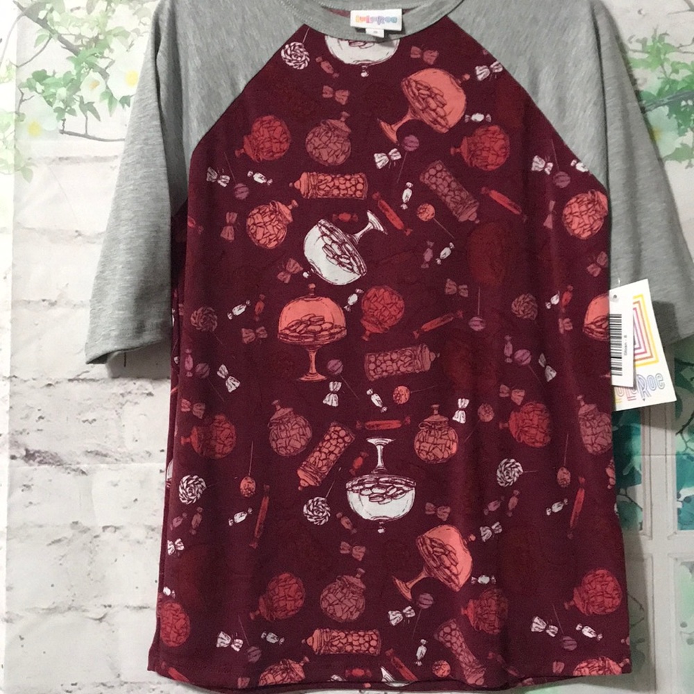 Lularoe Sloan kids shirt 8